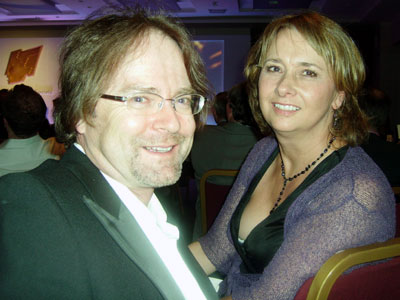 Gareth Morlais and Karen Lewis